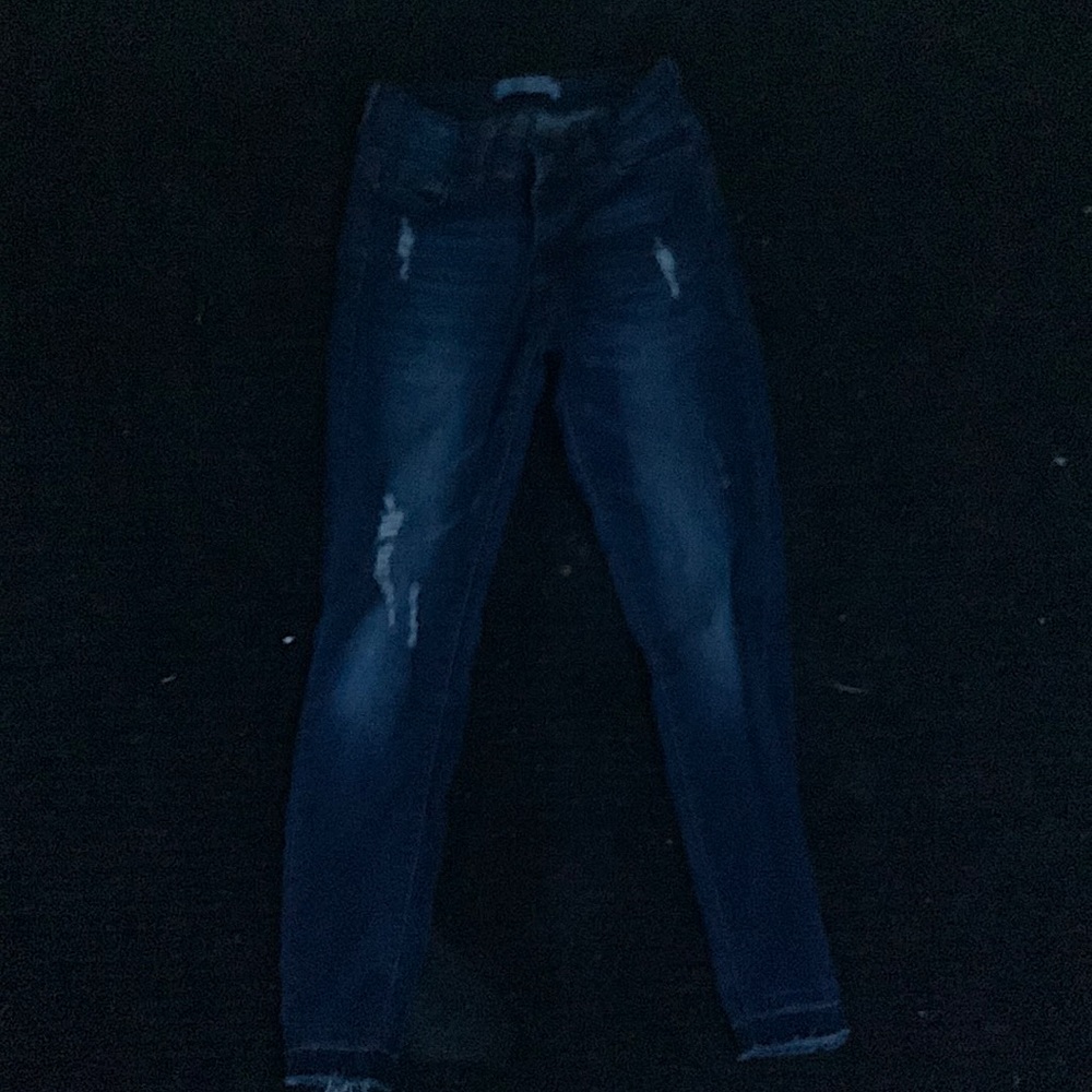 These are wax jeans and the are size 3
